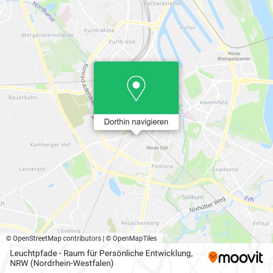 Leuchtpfade - Raum für Persönliche Entwicklung Karte