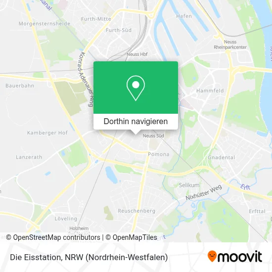 Die Eisstation Karte