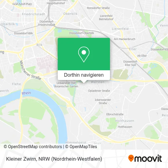 Kleiner Zwirn Karte