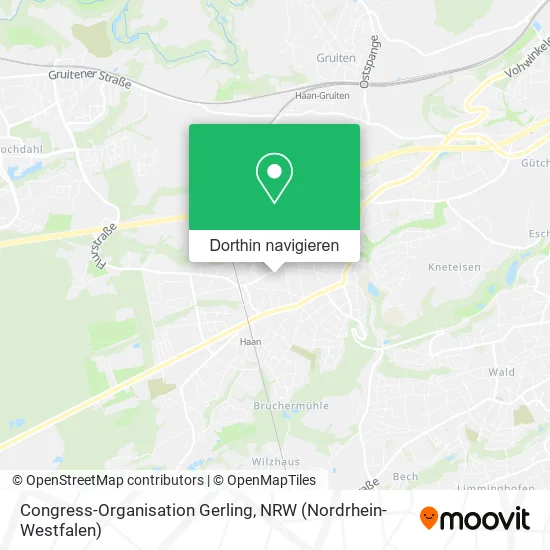 Congress-Organisation Gerling Karte