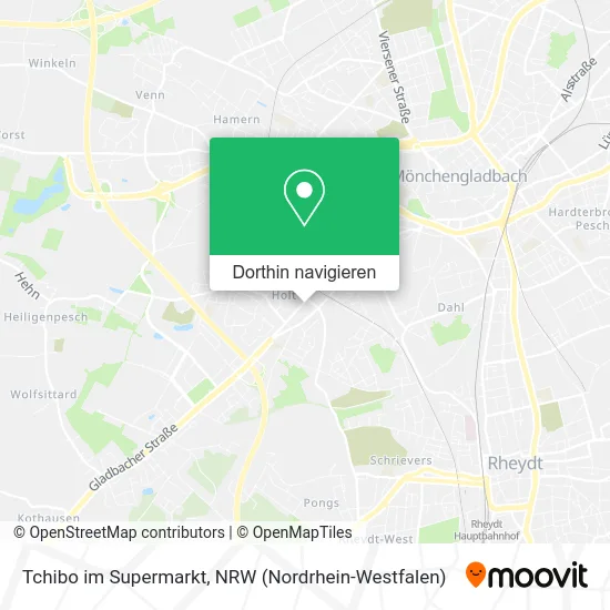 Tchibo im Supermarkt Karte