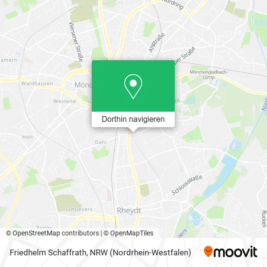 Friedhelm Schaffrath Karte