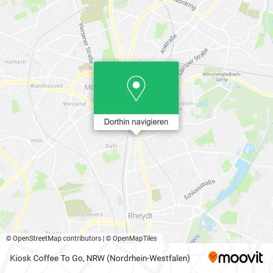 Kiosk Coffee To Go Karte