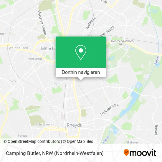 Camping Butler Karte