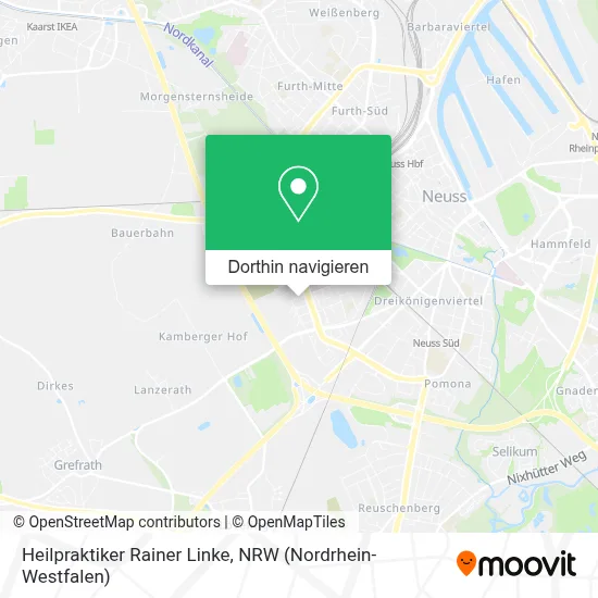 Heilpraktiker Rainer Linke Karte