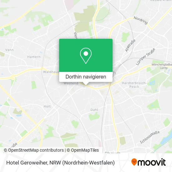 Hotel Geroweiher Karte