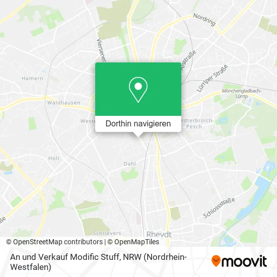 An und Verkauf Modific Stuff Karte