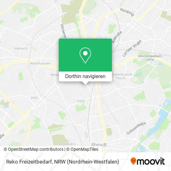 Reko Freizeitbedarf Karte