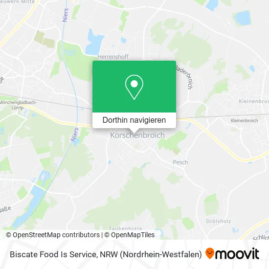 Biscate Food Is Service Karte