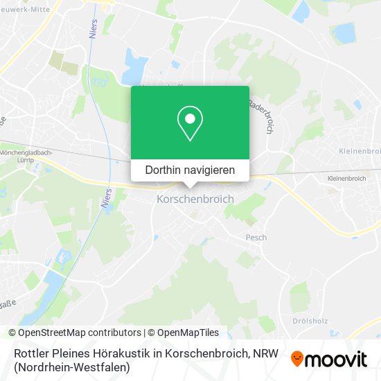 Rottler Pleines Hörakustik in Korschenbroich Karte