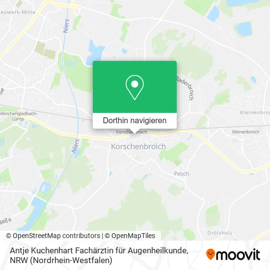 Antje Kuchenhart Fachärztin für Augenheilkunde Karte