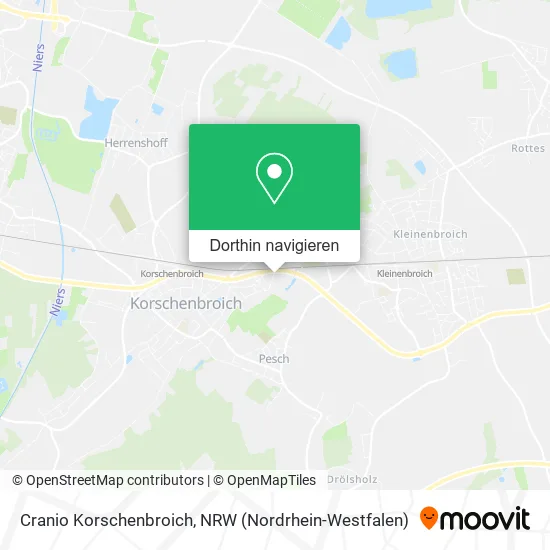 Cranio Korschenbroich Karte