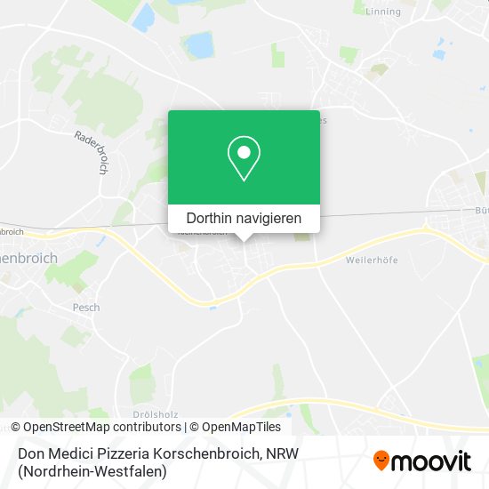 Don Medici Pizzeria Korschenbroich Karte