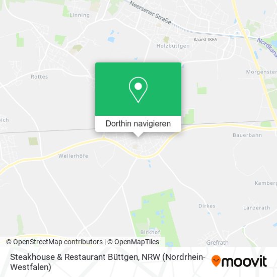 Steakhouse & Restaurant Büttgen Karte