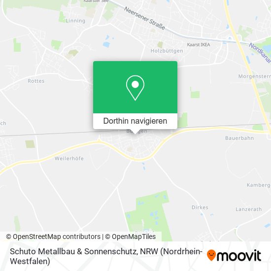 Schuto Metallbau & Sonnenschutz Karte