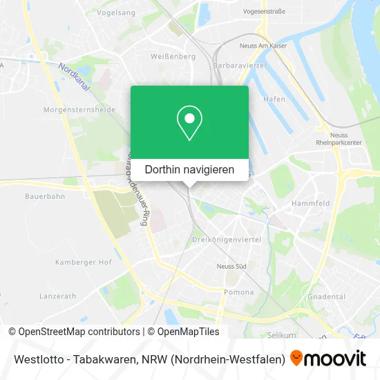 Westlotto - Tabakwaren Karte