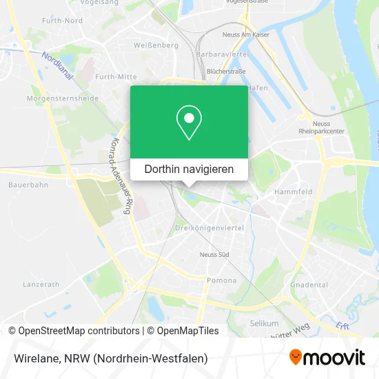Wirelane Karte