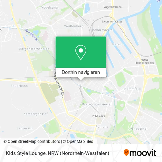 Kids Style Lounge Karte