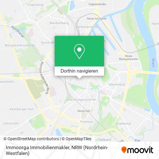 Immoorga Immobilienmakler Karte