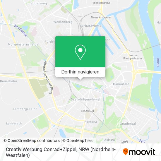 Creativ Werbung Conrad+Zippel Karte