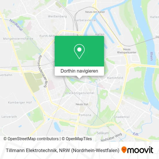 Tillmann Elektrotechnik Karte