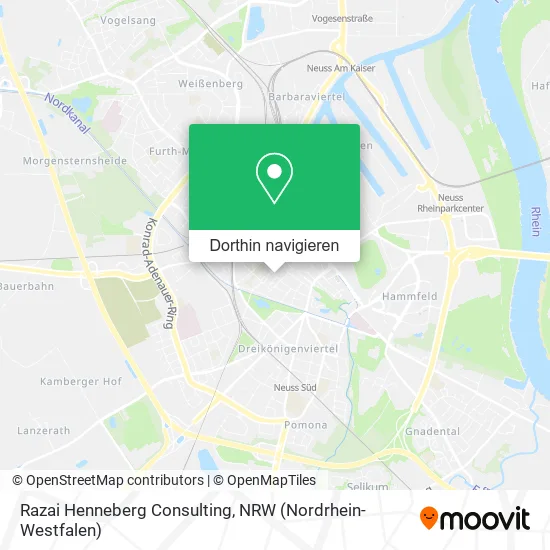 Razai Henneberg Consulting Karte