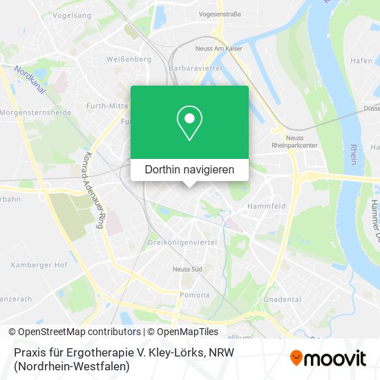 Praxis für Ergotherapie V. Kley-Lörks Karte