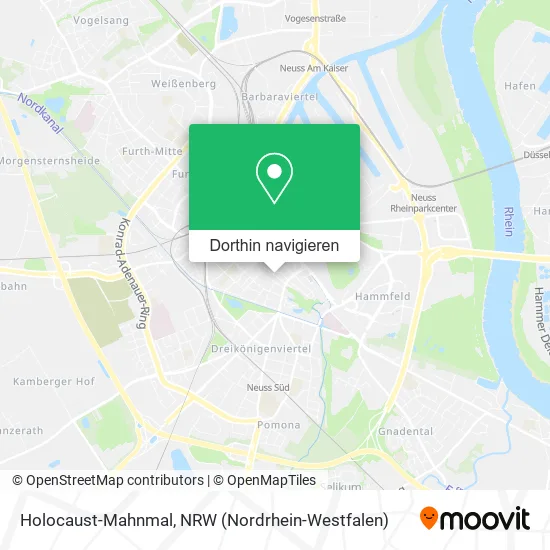 Holocaust-Mahnmal Karte