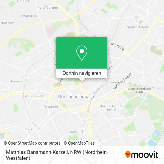 Matthias Bansmann-Karzell Karte
