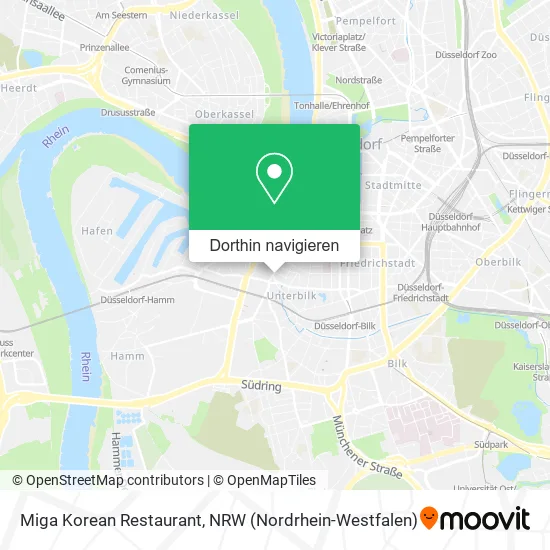 Miga Korean Restaurant Karte