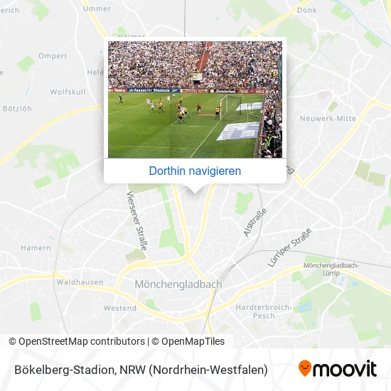 Bökelberg-Stadion Karte