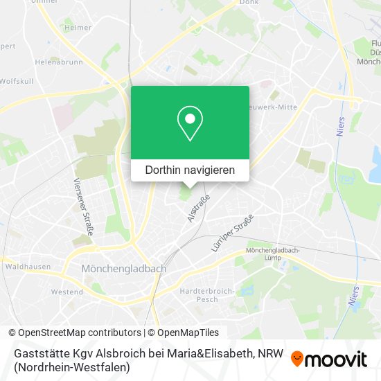 Gaststätte Kgv Alsbroich bei Maria&Elisabeth Karte