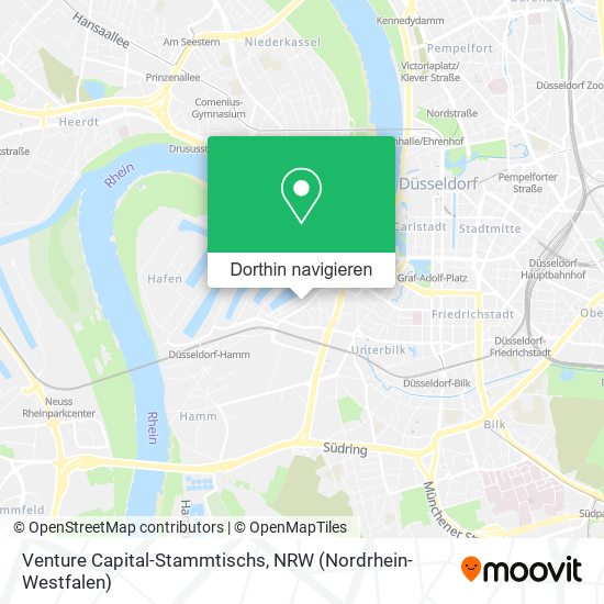 Venture Capital-Stammtischs Karte