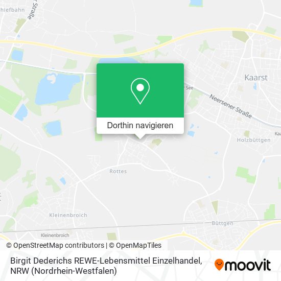 Birgit Dederichs REWE-Lebensmittel Einzelhandel Karte