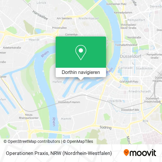 Operationen Praxis Karte