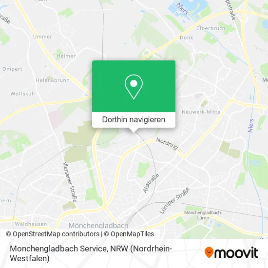 Monchengladbach Service Karte