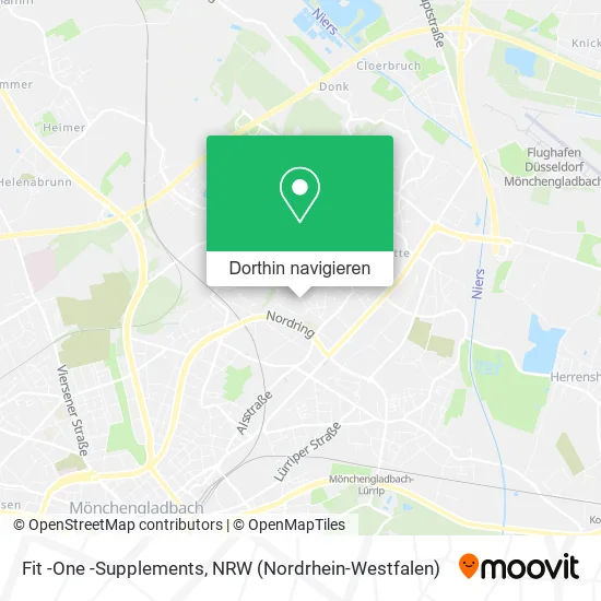 Fit -One -Supplements Karte