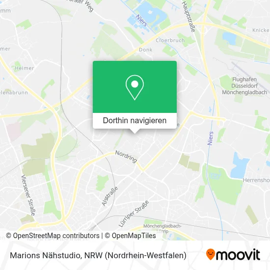 Marions Nähstudio Karte