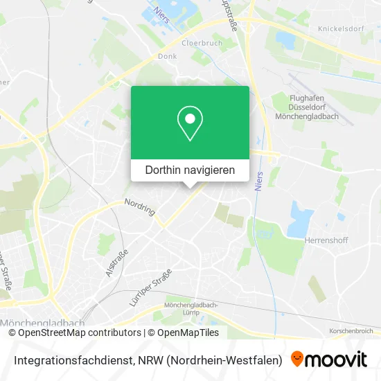 Integrationsfachdienst Karte