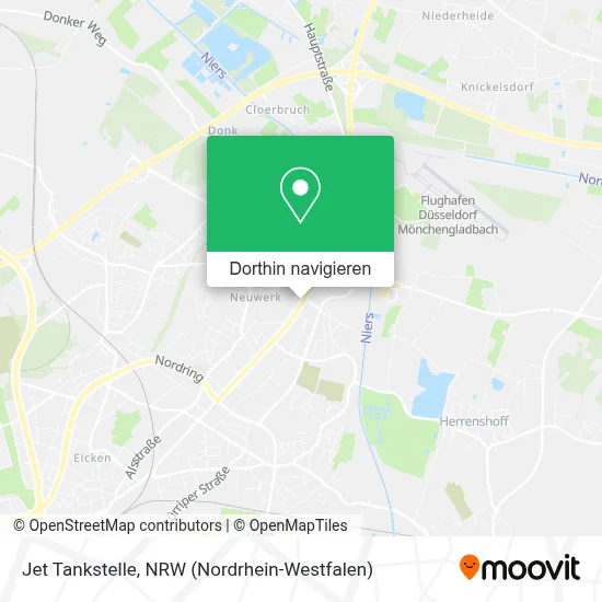 Jet Tankstelle Karte
