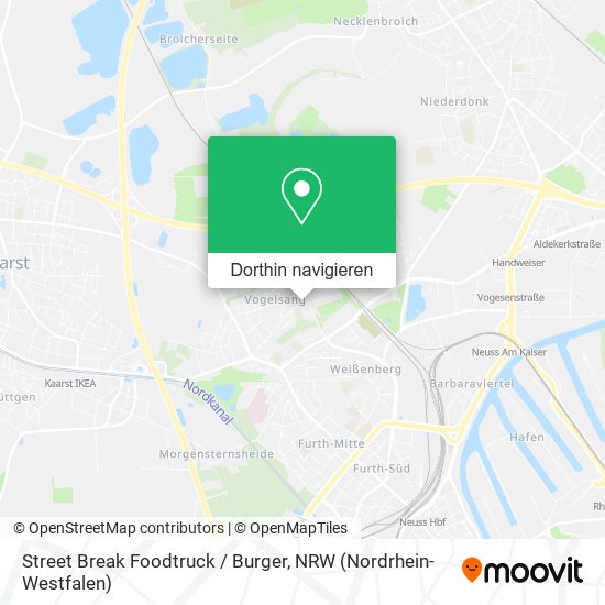 Street Break Foodtruck / Burger Karte