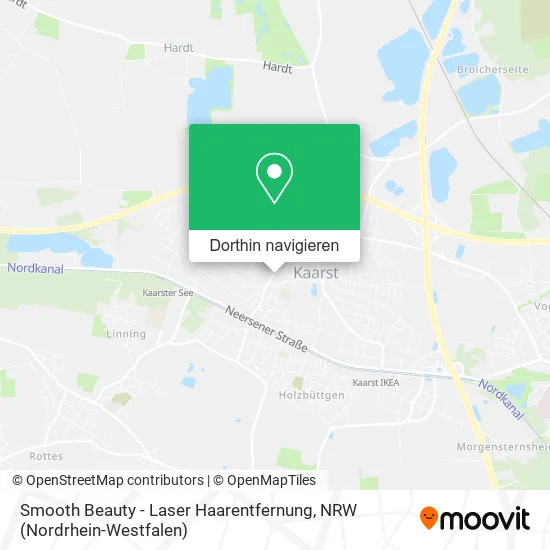 Smooth Beauty - Laser Haarentfernung Karte