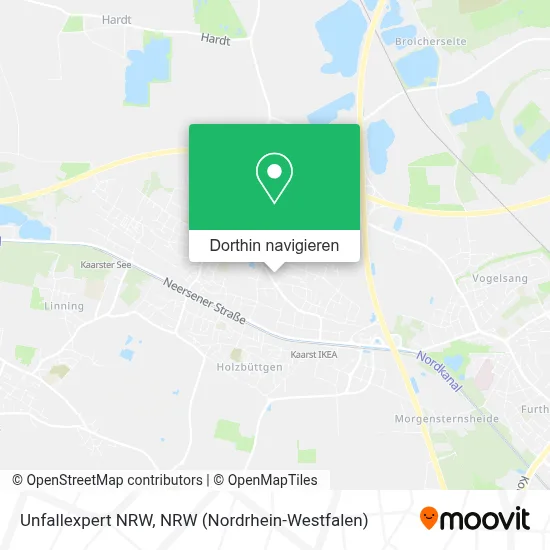 Unfallexpert NRW Karte