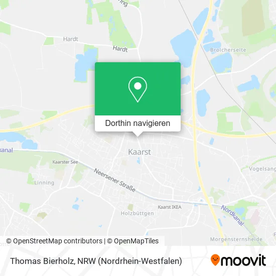 Thomas Bierholz Karte