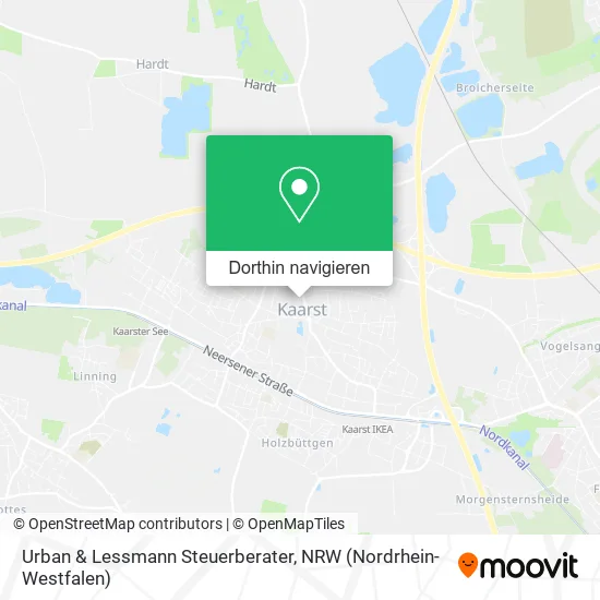 Urban & Lessmann Steuerberater Karte