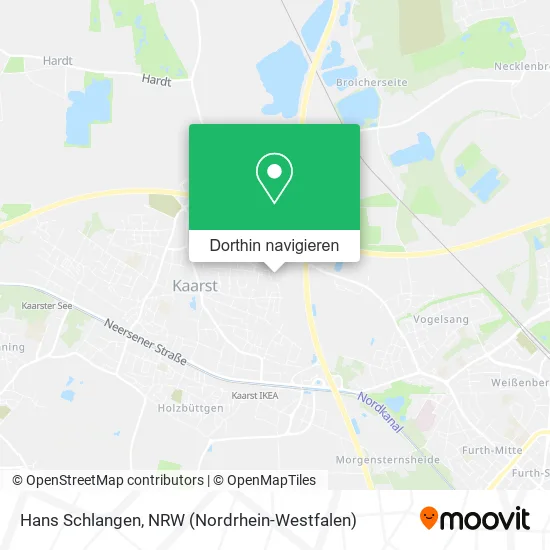 Hans Schlangen Karte