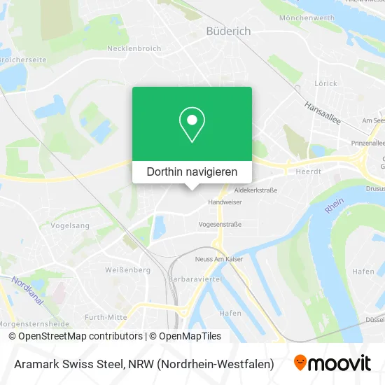 Aramark Swiss Steel Karte