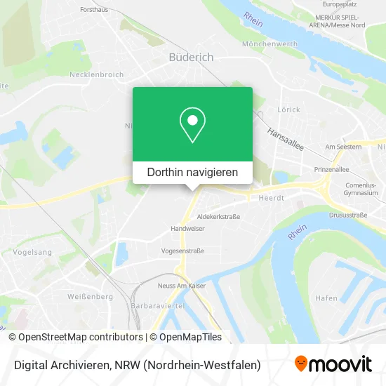 Digital Archivieren Karte