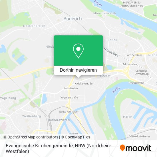 Evangelische Kirchengemeinde Karte