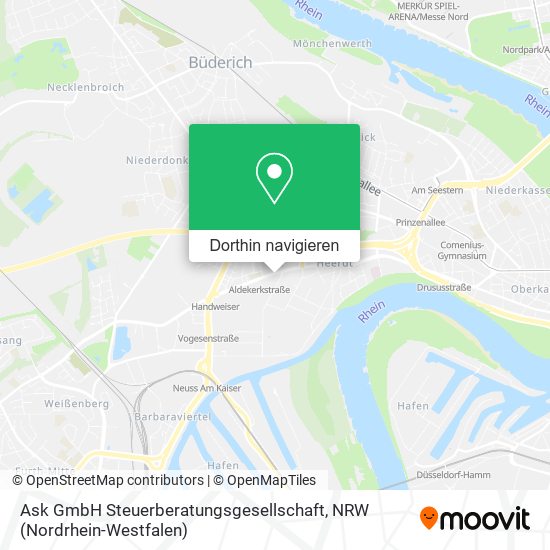 Ask GmbH Steuerberatungsgesellschaft Karte